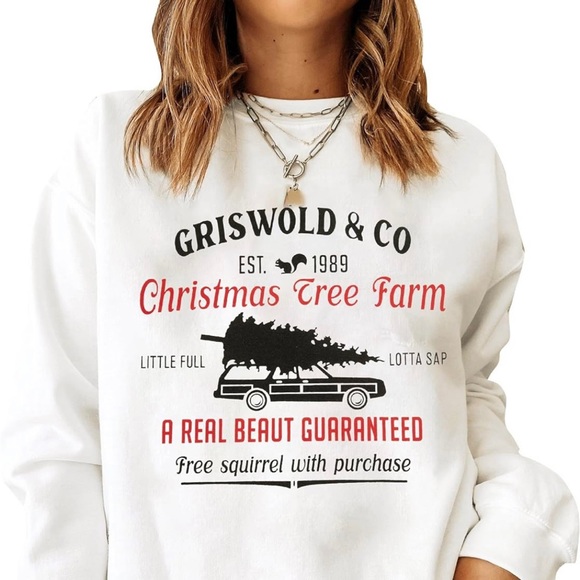 Best HD Pictures about  Griswold Tree Farm Sweatshirtnull  with No AI Images